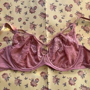 Understance 34H Gemma Flexwire Unlined Bra, Berry NWT